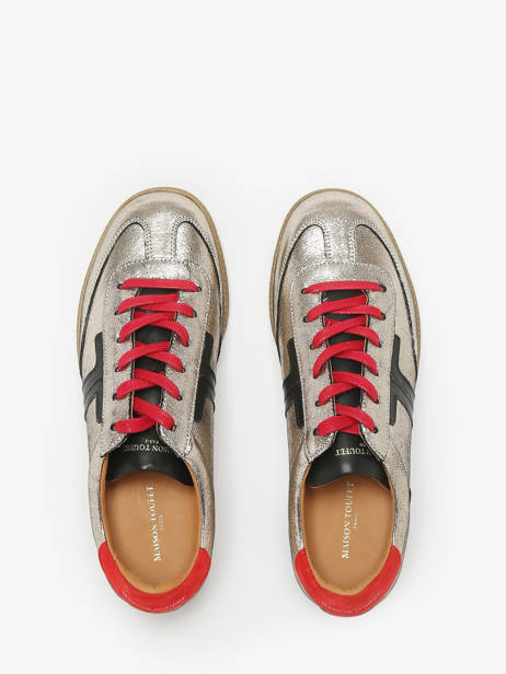 Sneakers Solveig Uit Leder Maison toufet Veelkleurig women CO33197C ander zicht 4